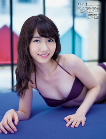 Yuki Kashiwagi, whose beauty of body we are glued to005