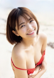 Riko Hoshino 1st photo book？ Please enjoy her hair nude with a perfect smile001